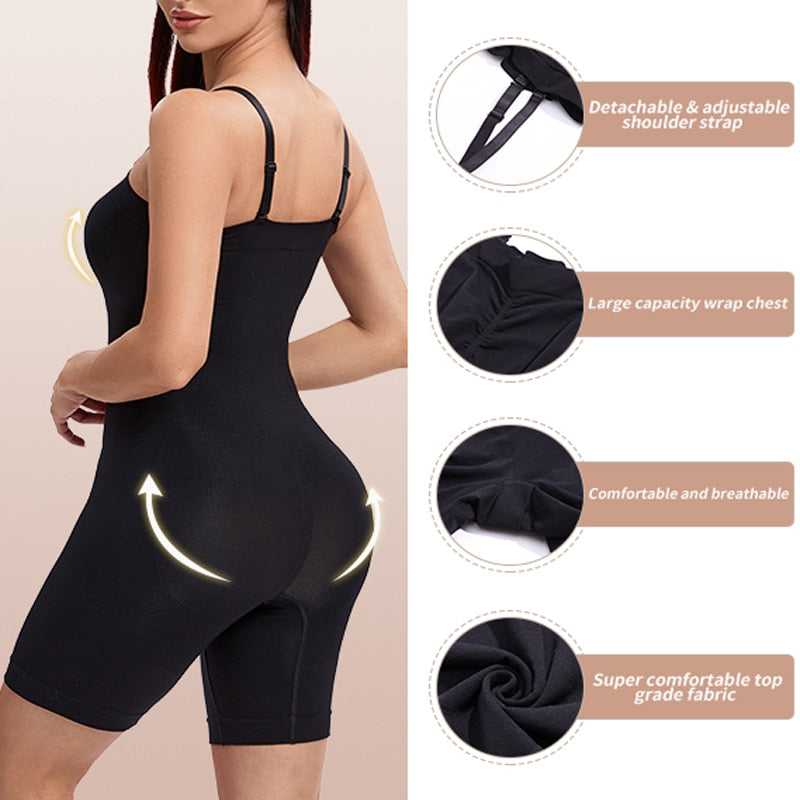 Full Body Shaper for Women - Tummy Control, Slimming, Butt Lifter, Thigh Slimmer, Abdomen Shapers