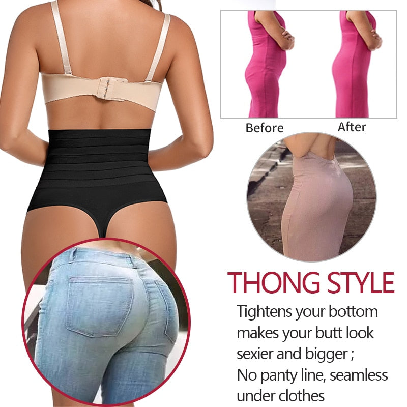 Slimming Waist Trainer Butt Lifter Women Control Panties Wedding Dress Seamless Thongs Underwear Body Shaper Tummy Shapewear